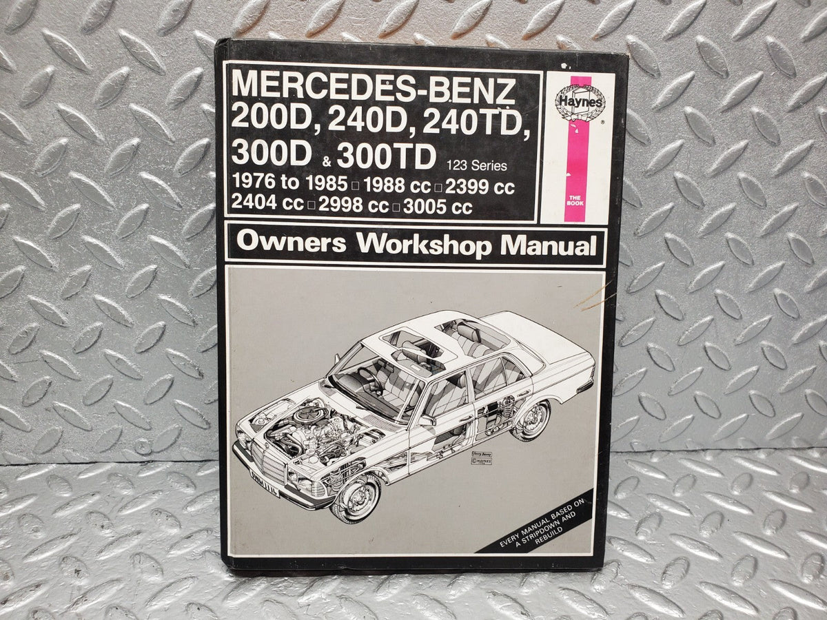 48852 Mercedes-Benz Owner's Workshop Manual ISBN 185010 114 0