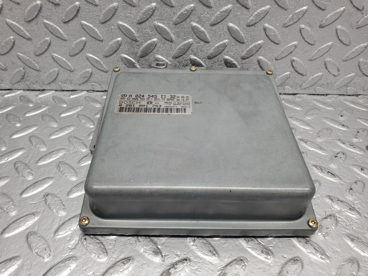 51244 Mercedes-Benz W210 Engine Control Unit ECU Bosch A0245451132 0281001753
