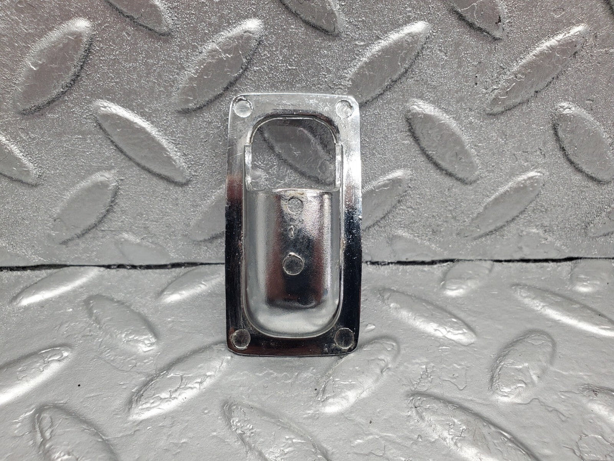 48647 Mercedes-Benz S123 Wagon Trunk Cargo Handle Surround Chrome