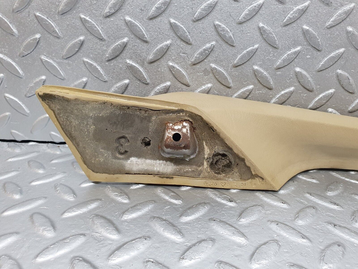 40931 Mercedes-Benz W126 300SE Rear Left Interior Door Handle Beige A1269701101