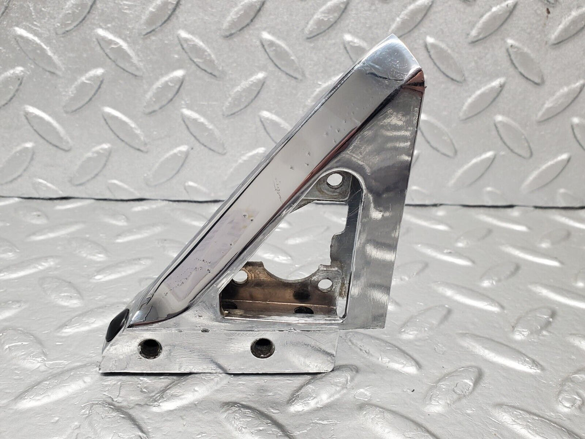 48144 Mercedes-Benz C107 R107 Left Wing Mirror Triangle Chrome Bracket