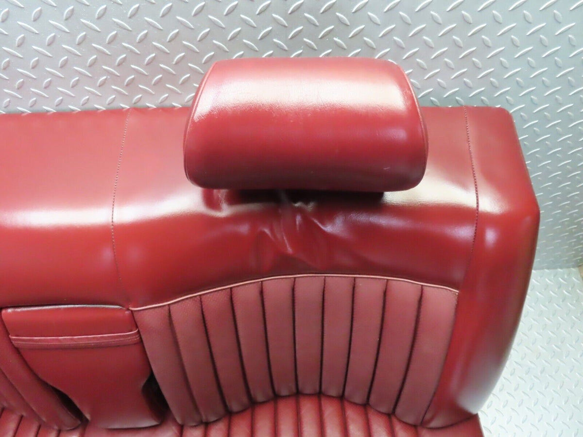42909 Mercedes-Benz W126 300SE Rear Seat Red Leather A1269201716