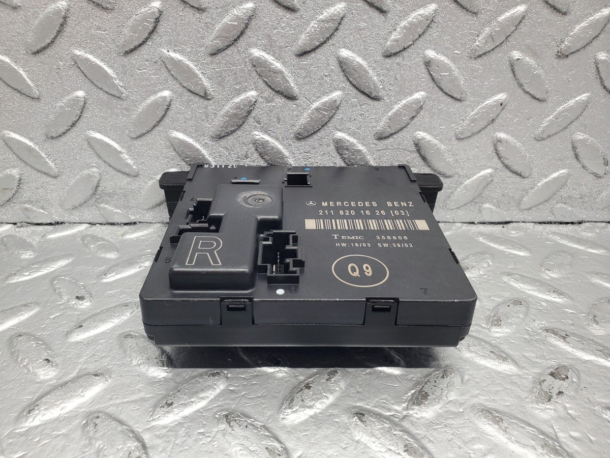 51288 Mercedes-Benz W210 Door Control Unit Rear Right A2118201626