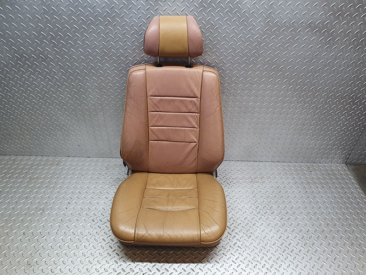 43813 Mercedes-Benz C126 380SEC Coupe Front Right Electric Passenger Seat Leather A1269101950