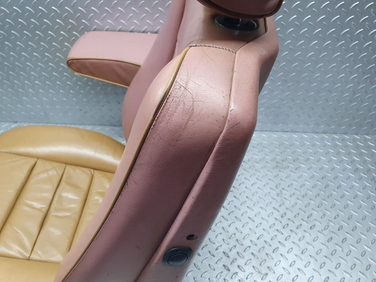 43812 Mercedes-Benz C126 380SEC Coupe Front Left Electric Passenger Seat Leather A1269101950