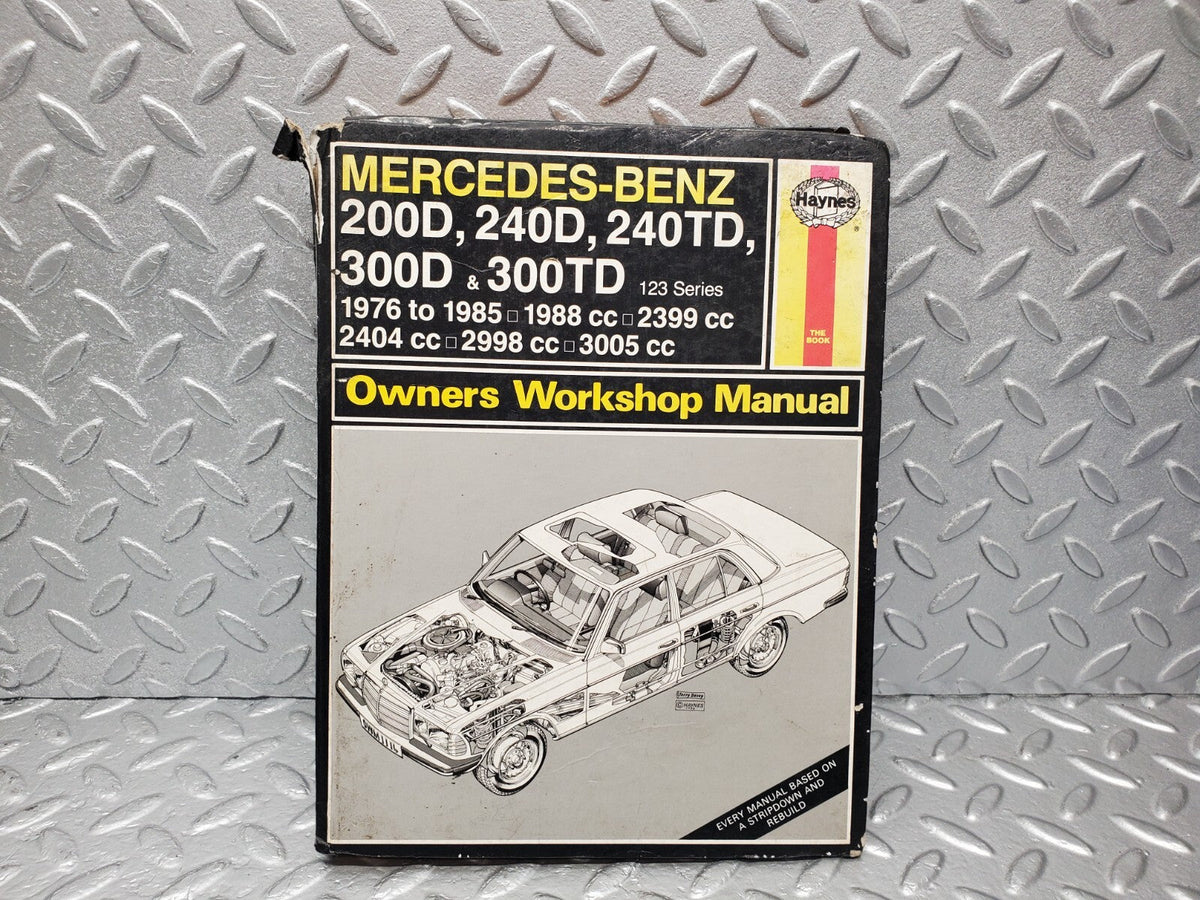 48851 Mercedes-Benz Owner's Workshop Manual ISBN 1 85010 114 0