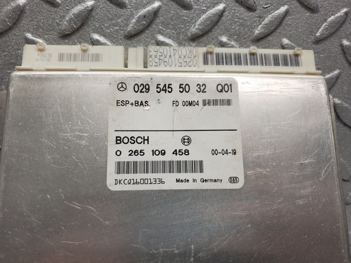 51293 Mercedes-Benz W210 ABS Control Unit Bosch A0295455032 0265109458