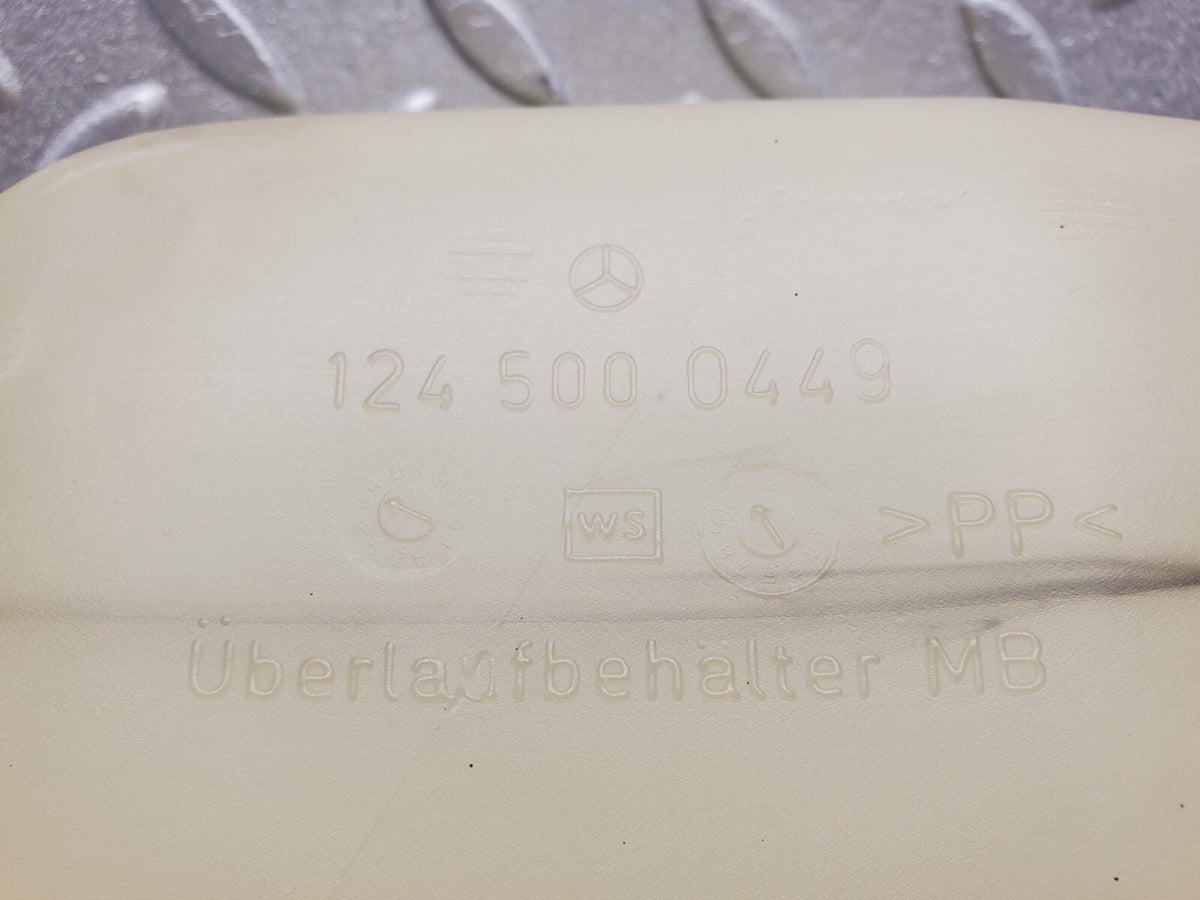 49026 Mercedes-Benz A124 320E Cabriolet Coolant Expansion Tank A1245000449
