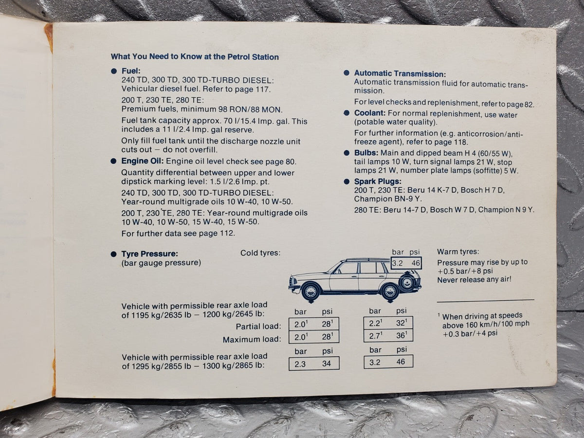 48839 Mercedes-Benz Owner's Manual A1235848082