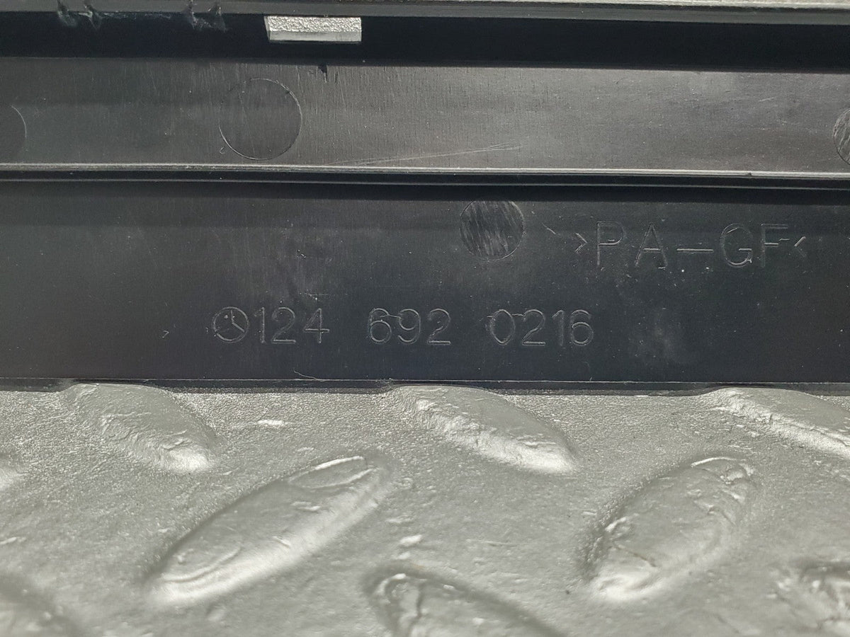 49422 Mercedes-Benz A124 320E Cabriolet Rear Window Upper Trim Panel A1246920216