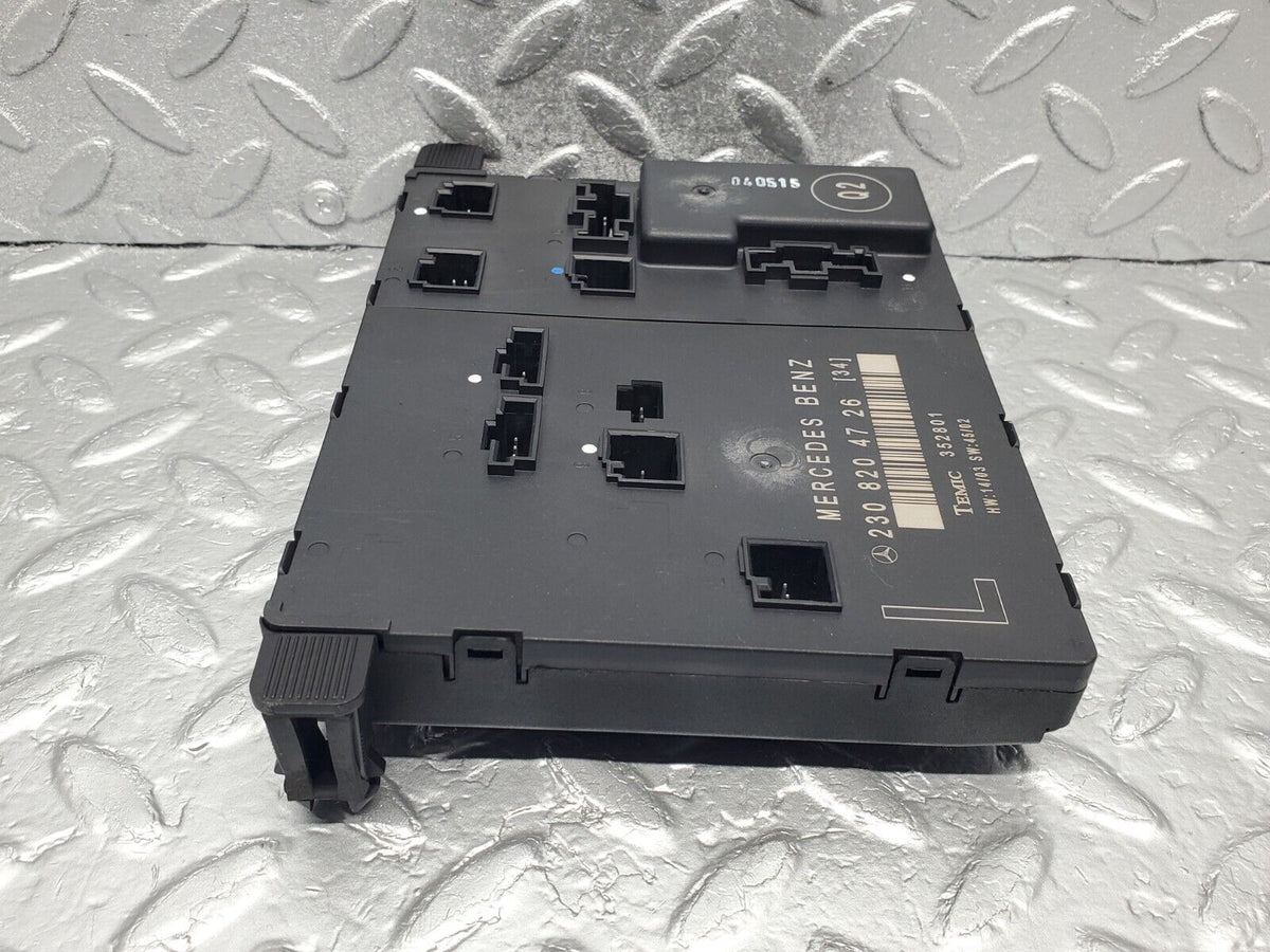 47676 Mercedes-Benz R230 350SL Coupe Door Control Unit Front Left A2308204726