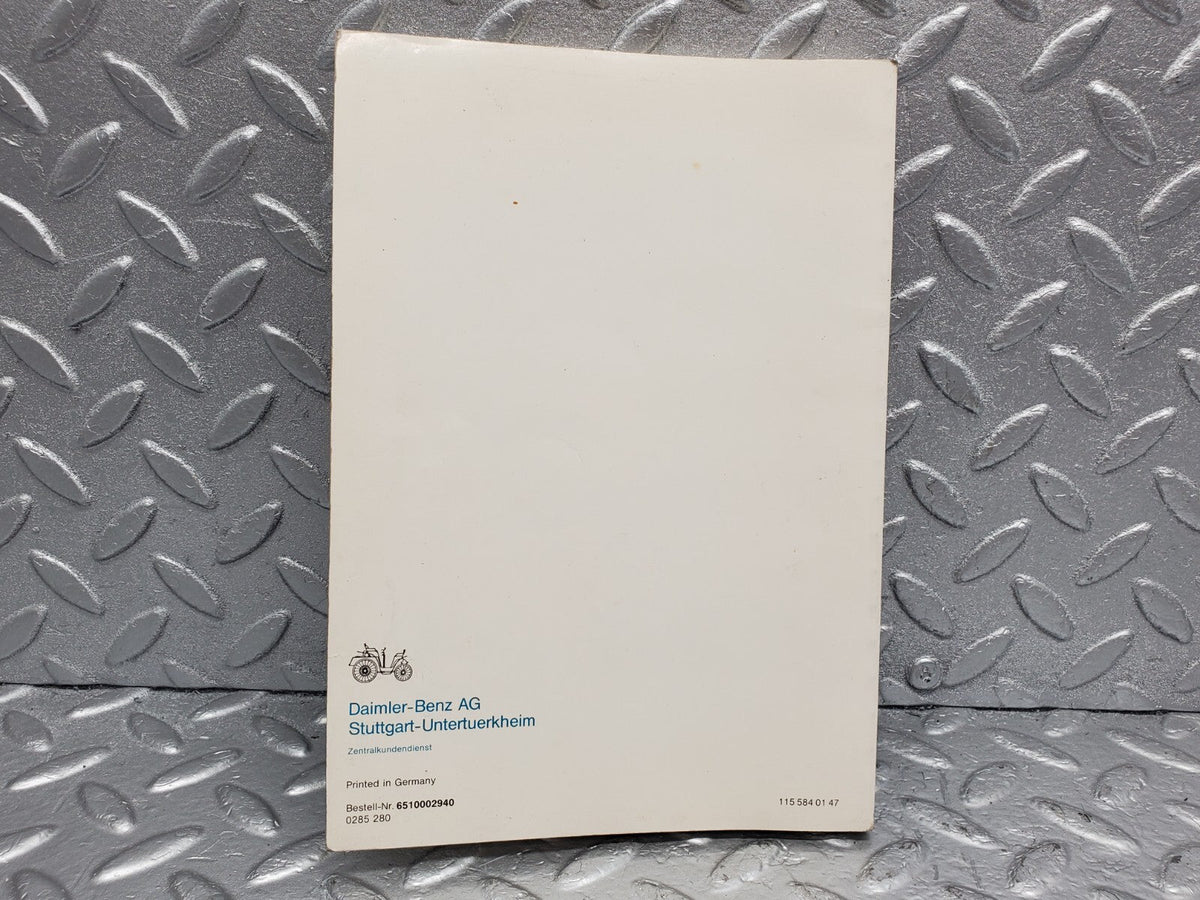 48840 Mercedes-Benz Station-Service Book Europa A1155840147