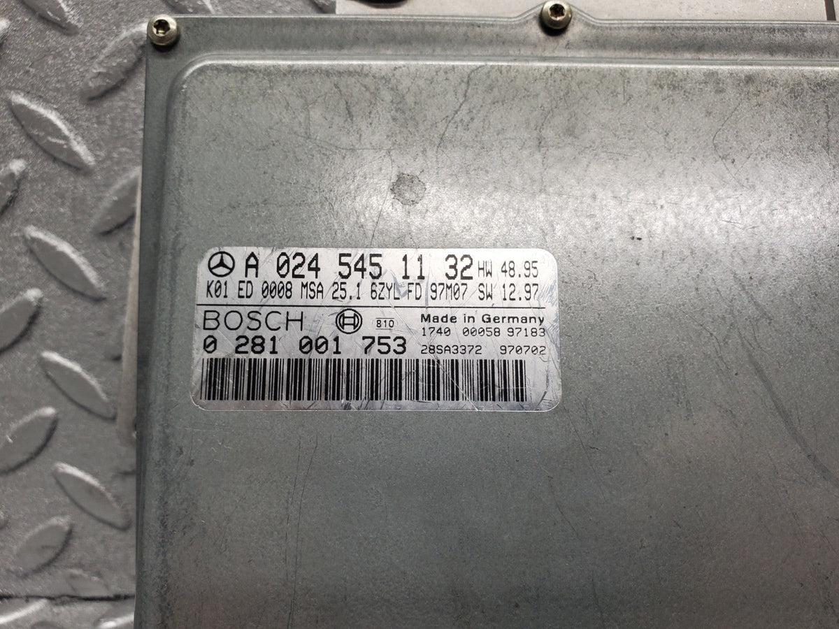 51245 Mercedes-Benz W210 Engine Control Unit ECU Bosch A0245451132 0281001753
