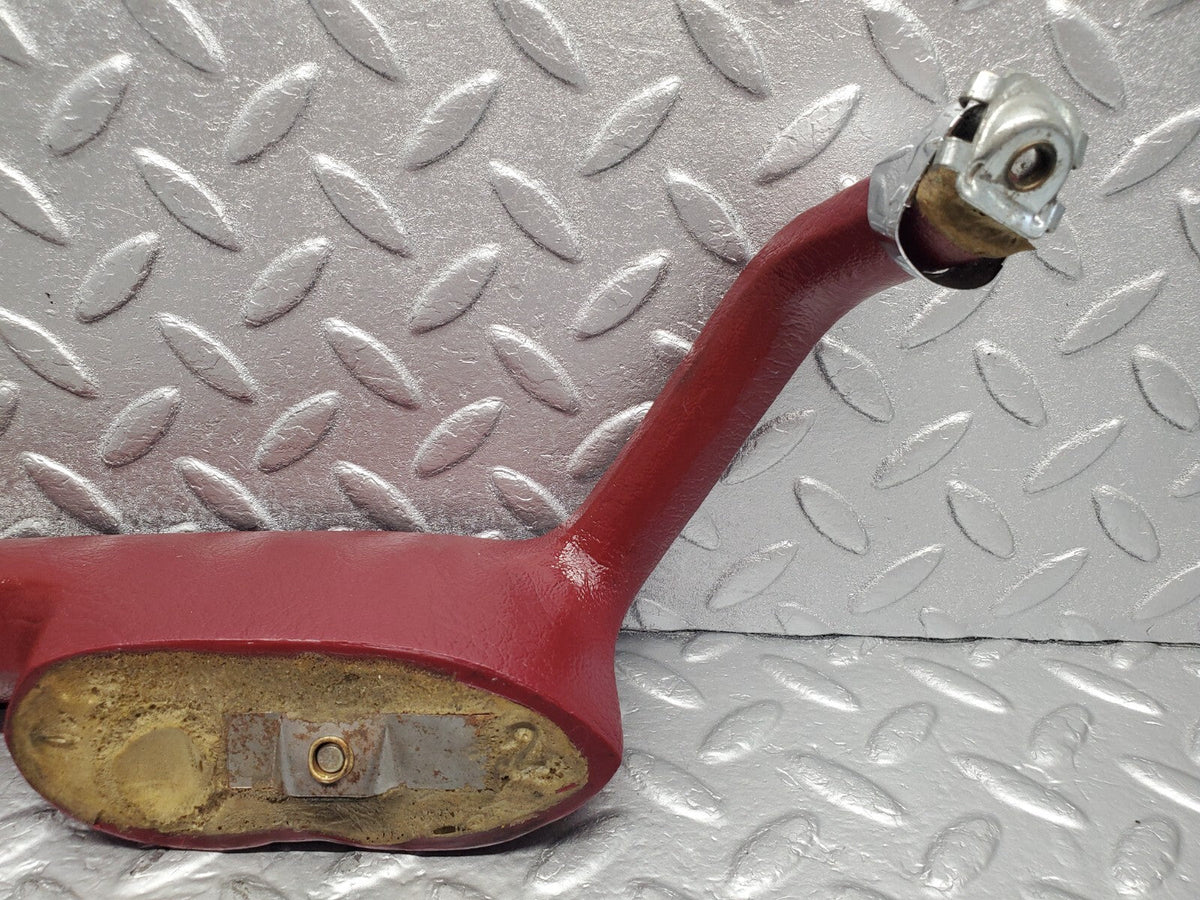 48705 Mercedes-Benz W123 Rear Right Interior Door Handle Burgundy Red
