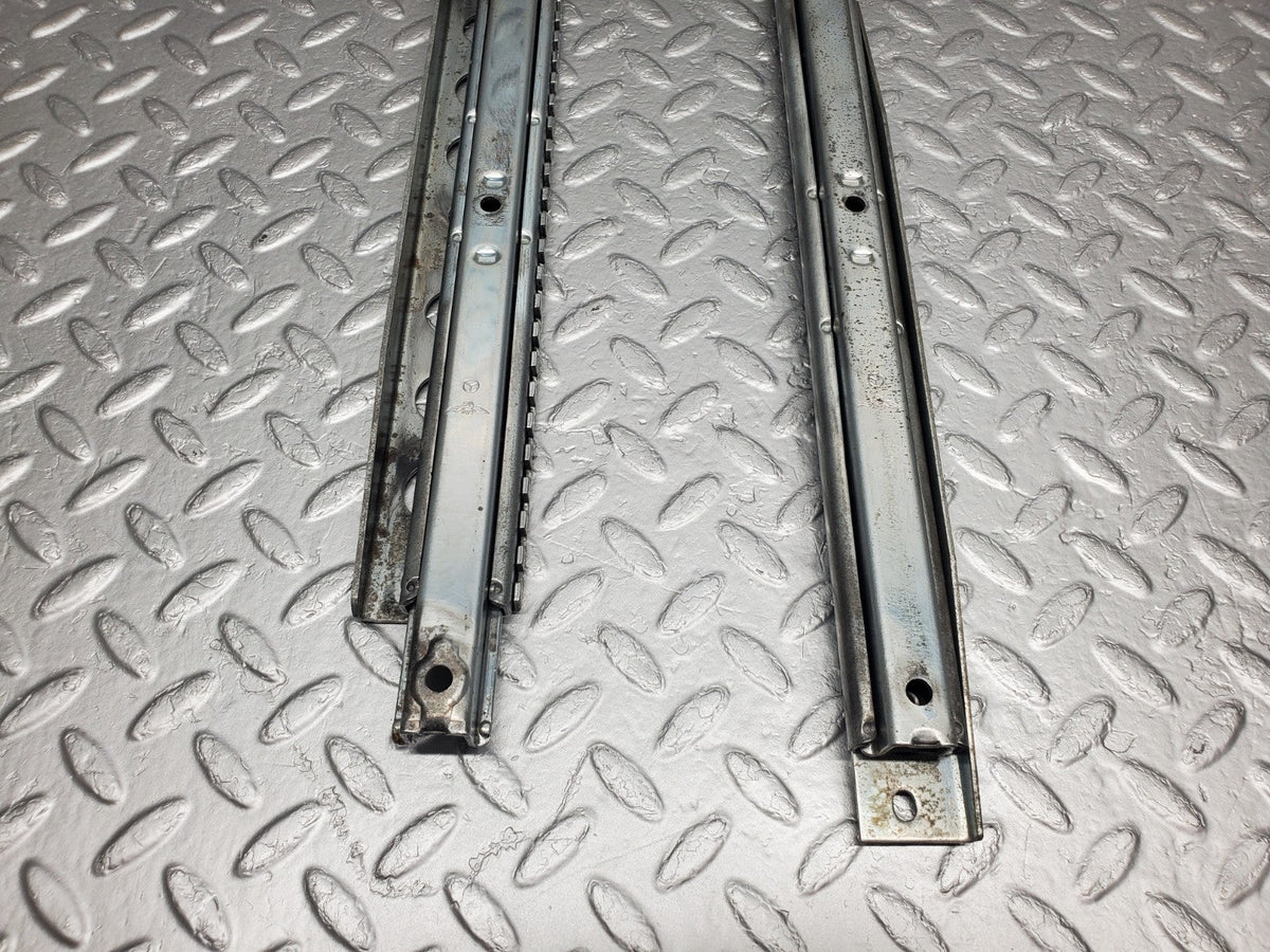 50199 Mercedes-Benz C123 280CE Coupe Front Left Seat Rail Pair