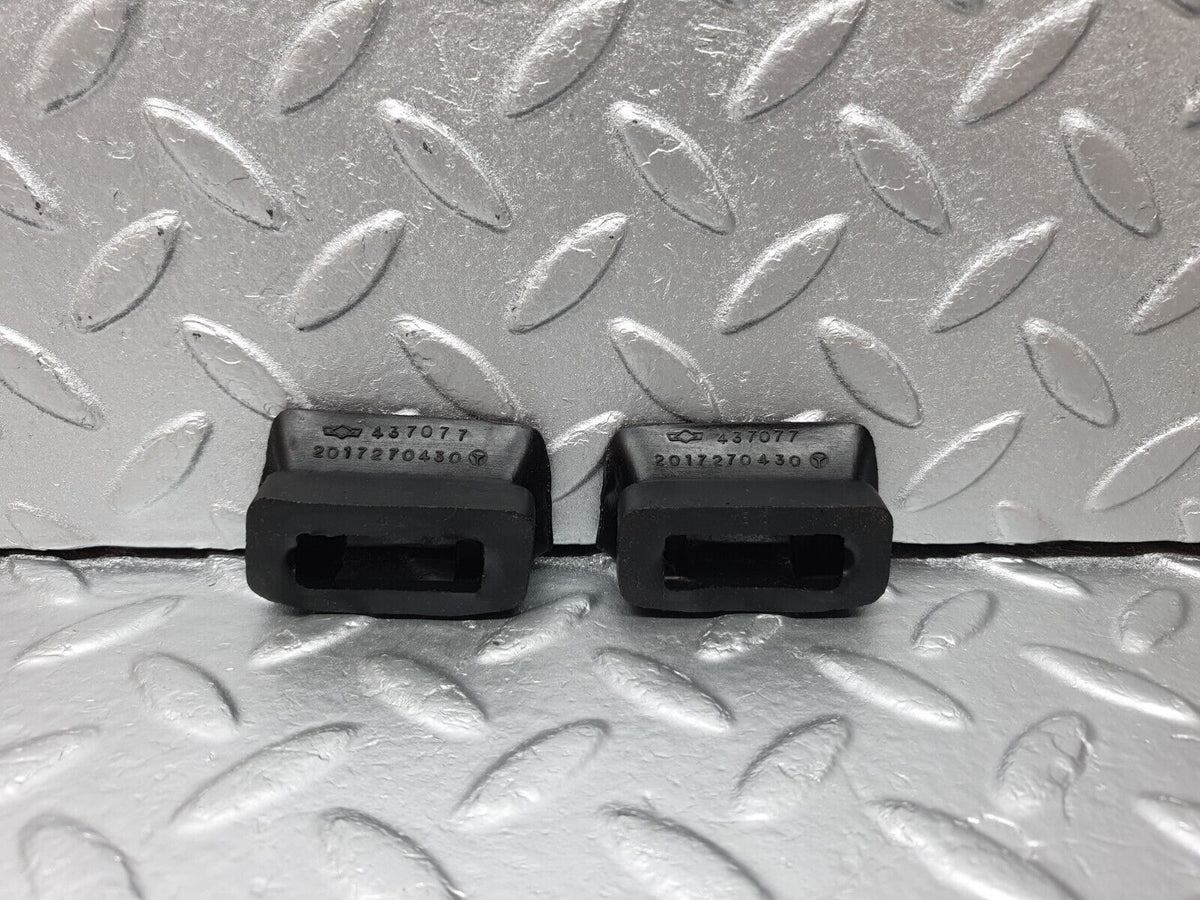 42536 Mercedes-Benz R129 320SL Coupe Door Check Strap Rubber Seal 2x A2017270430