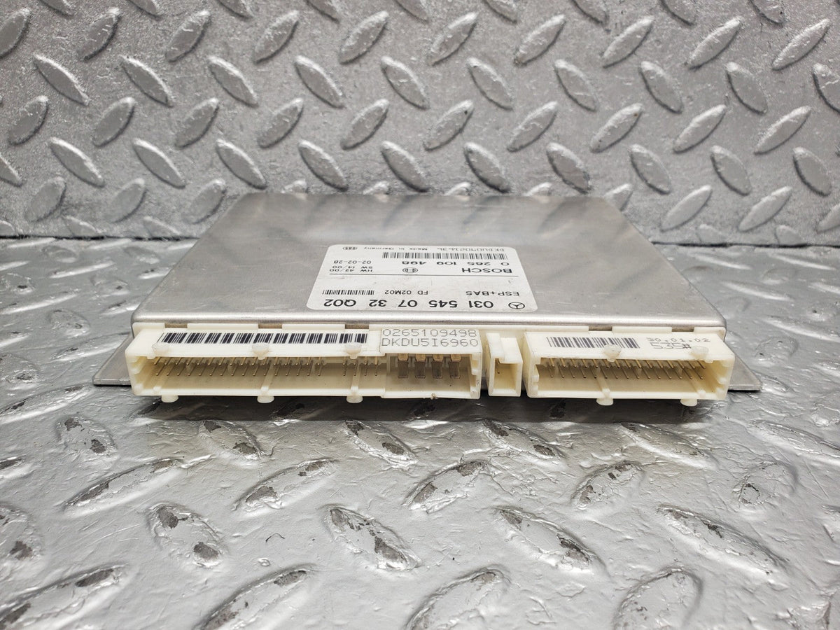 51291 Mercedes-Benz W210 ABS Control Unit Bosch A0315450732 0265109498