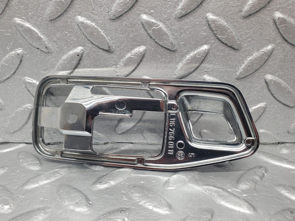 46463 Mercedes-Benz C123 280CE Coupe Chrome Frame For Door Opener Left A1167660111