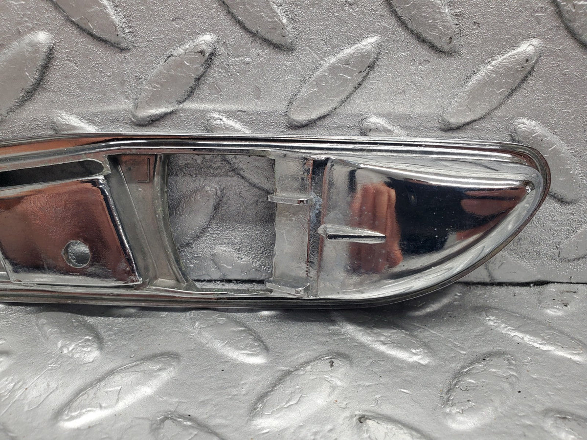 49764 Mercedes-Benz R107 380SL Interior Door Handle Chrome Surround Left