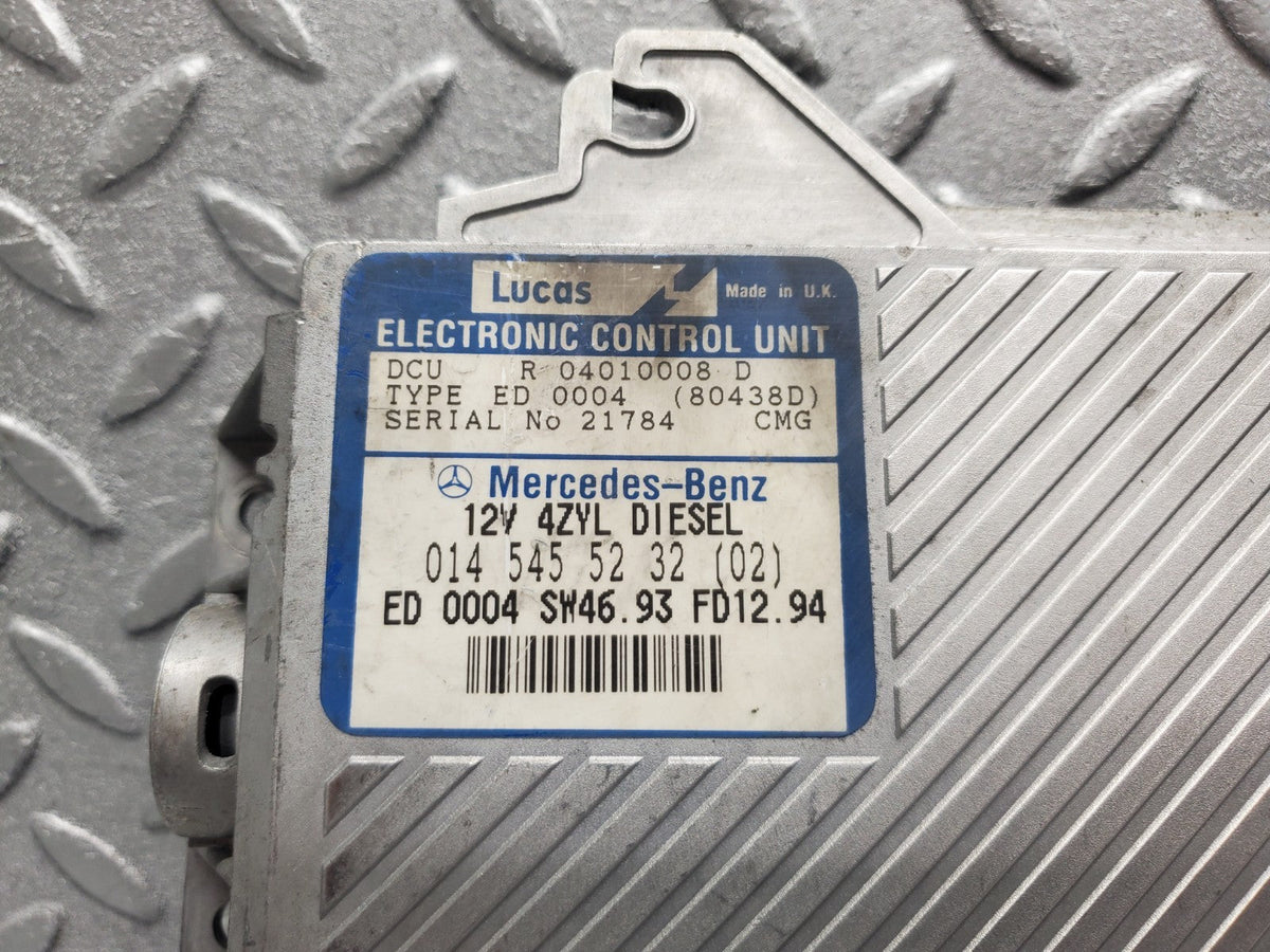 51256 Mercedes-Benz W202 Engine Control Unit ECU Diesel Lucas A0145455232