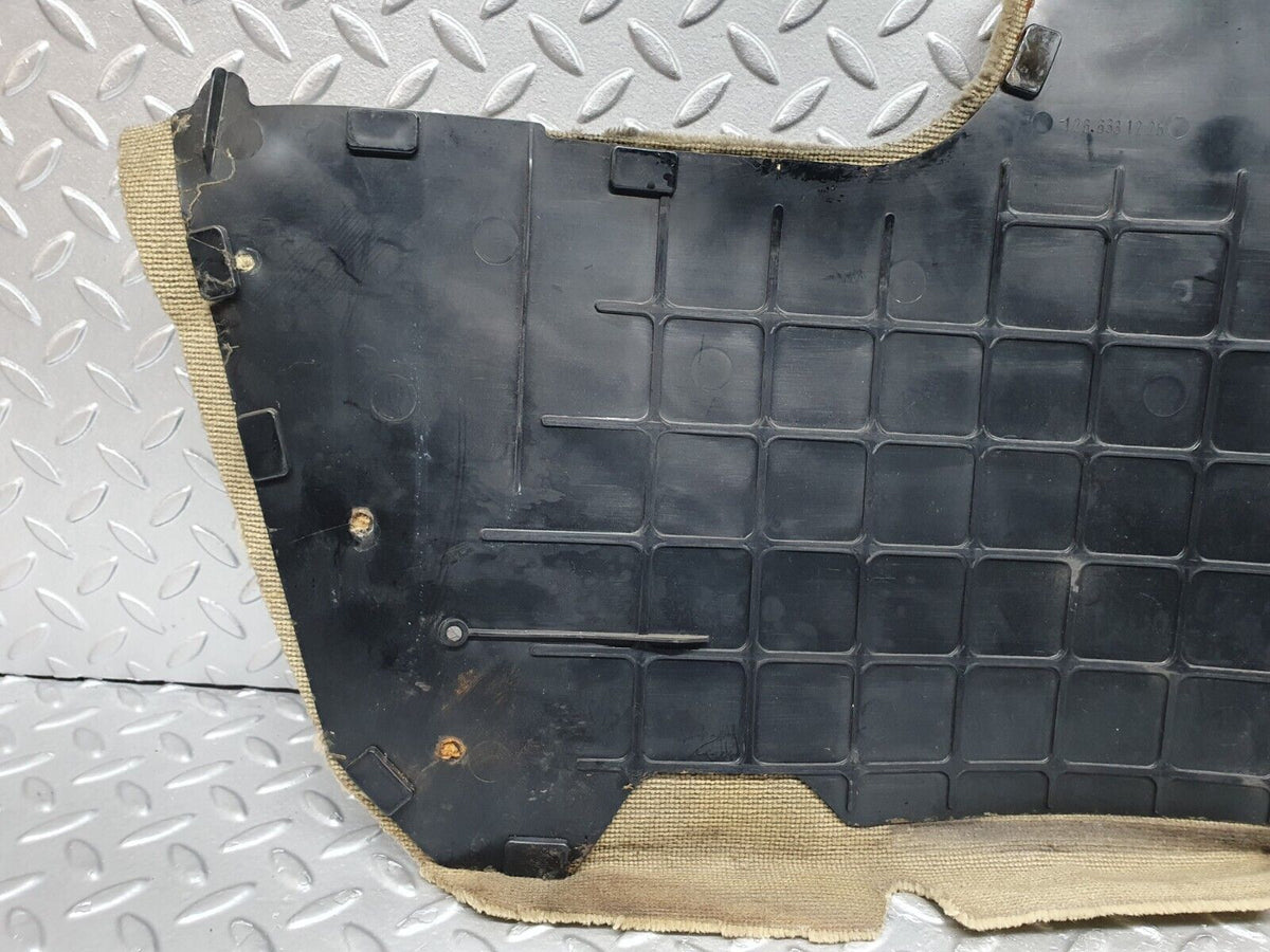 41064 Mercedes-Benz W126 300SE Centre Console Carpet Right Beige A1266831225
