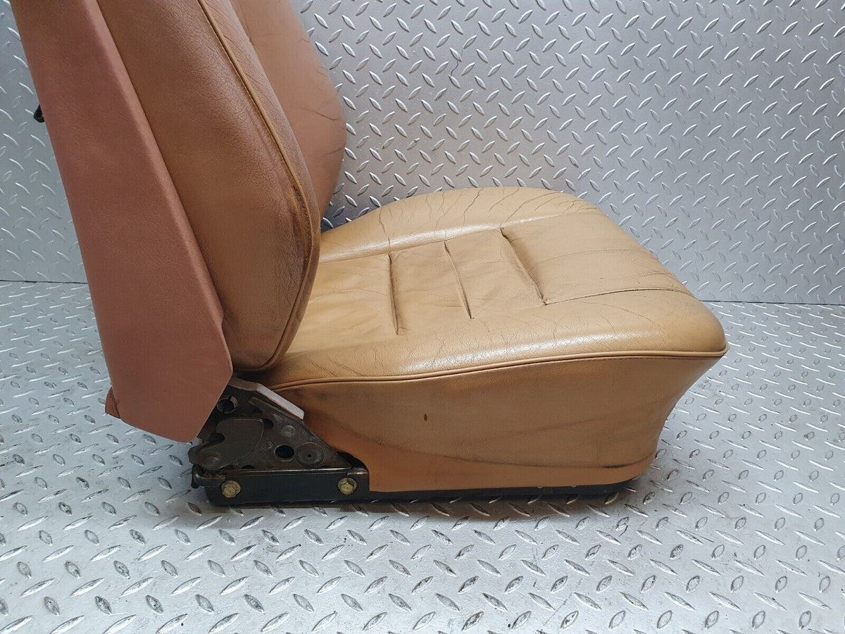 43813 Mercedes-Benz C126 380SEC Coupe Front Right Electric Passenger Seat Leather A1269101950