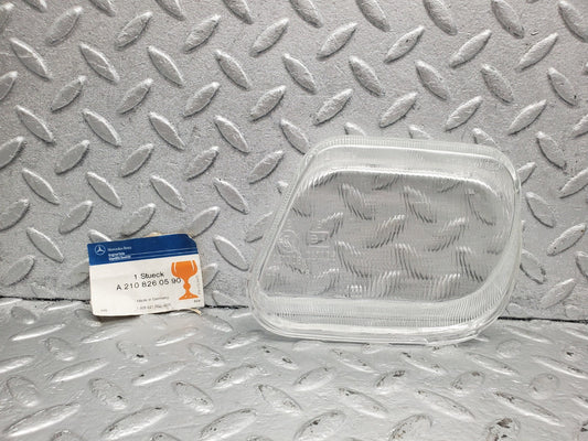 51239 Mercedes-Benz W210 Front Left Fog Light Lens New 1305621662 A2108260590