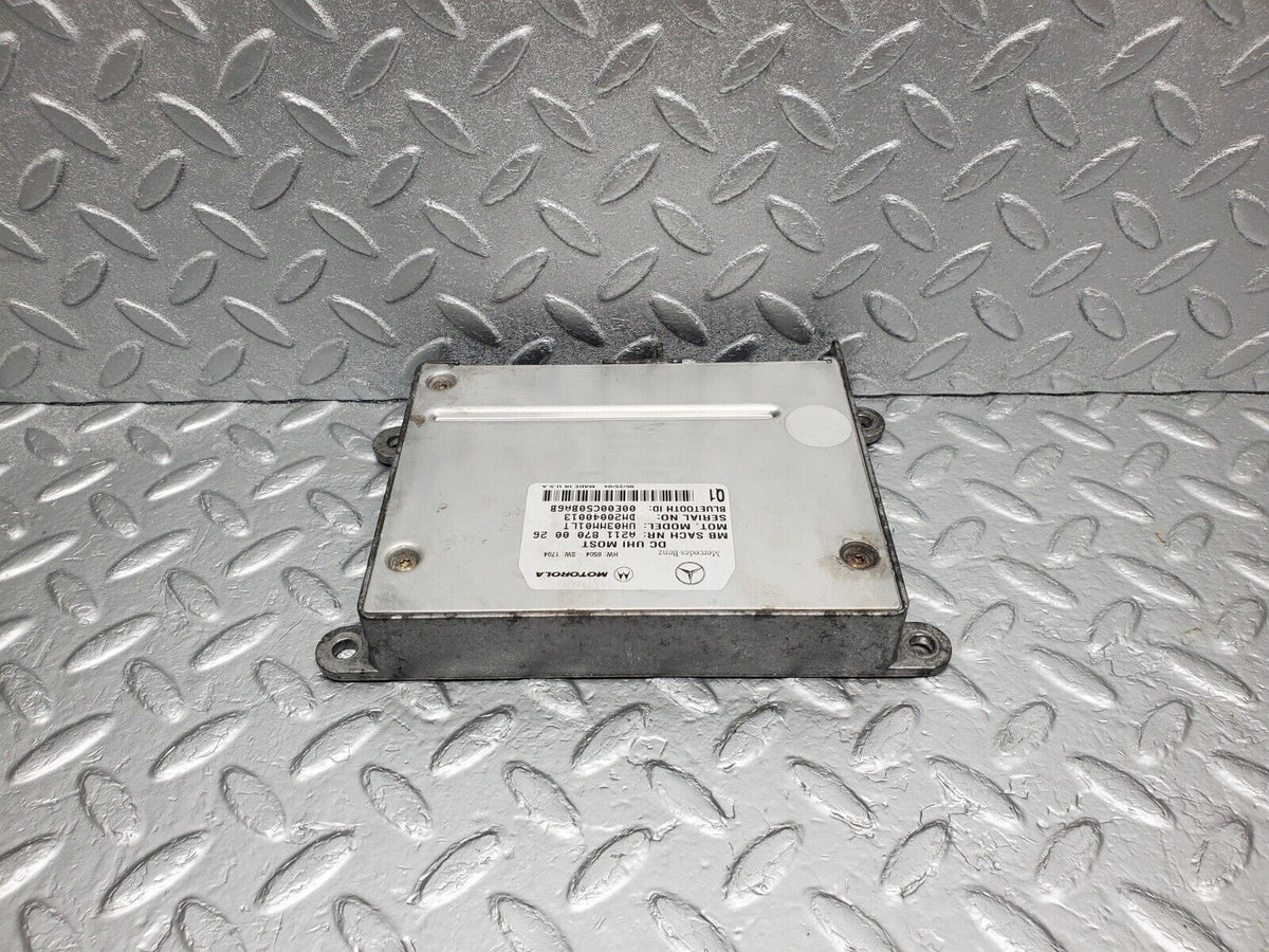 47812 Mercedes-Benz R230 350SL Coupe Bluetooth Telephone Control Module A2118700026