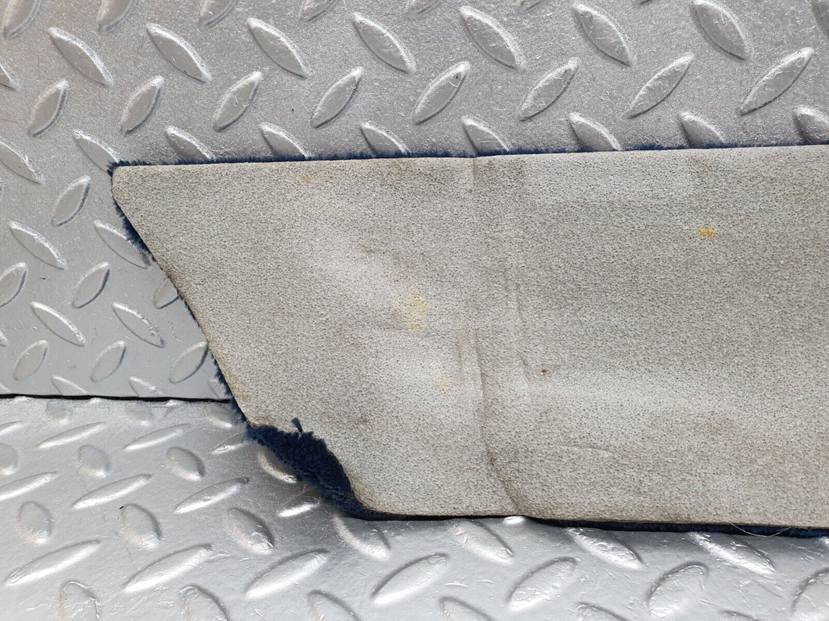 43020 Mercedes-Benz W201 190 Door Sill Floor Carpet Right Side Blue