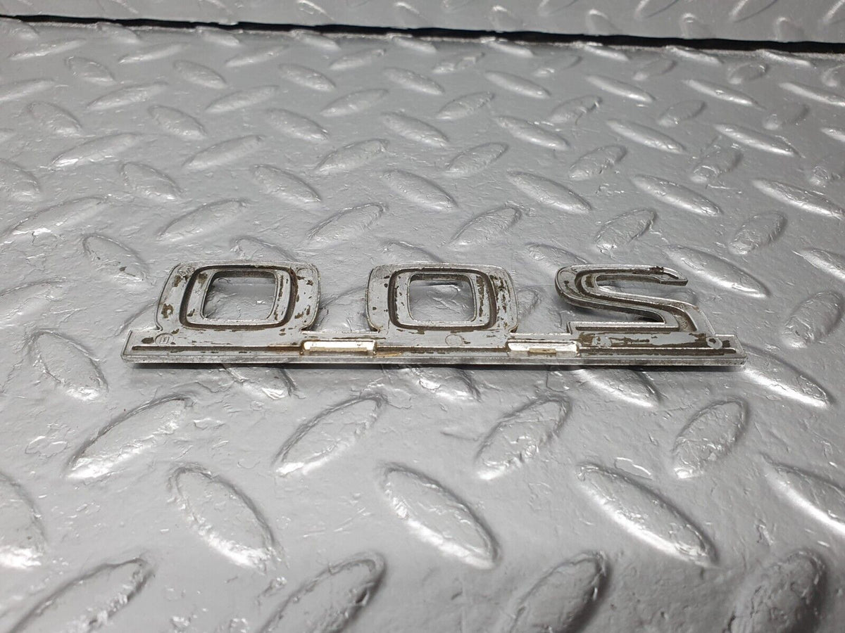 41699 Mercedes-Benz W124 200E Trunk Badge Emblem