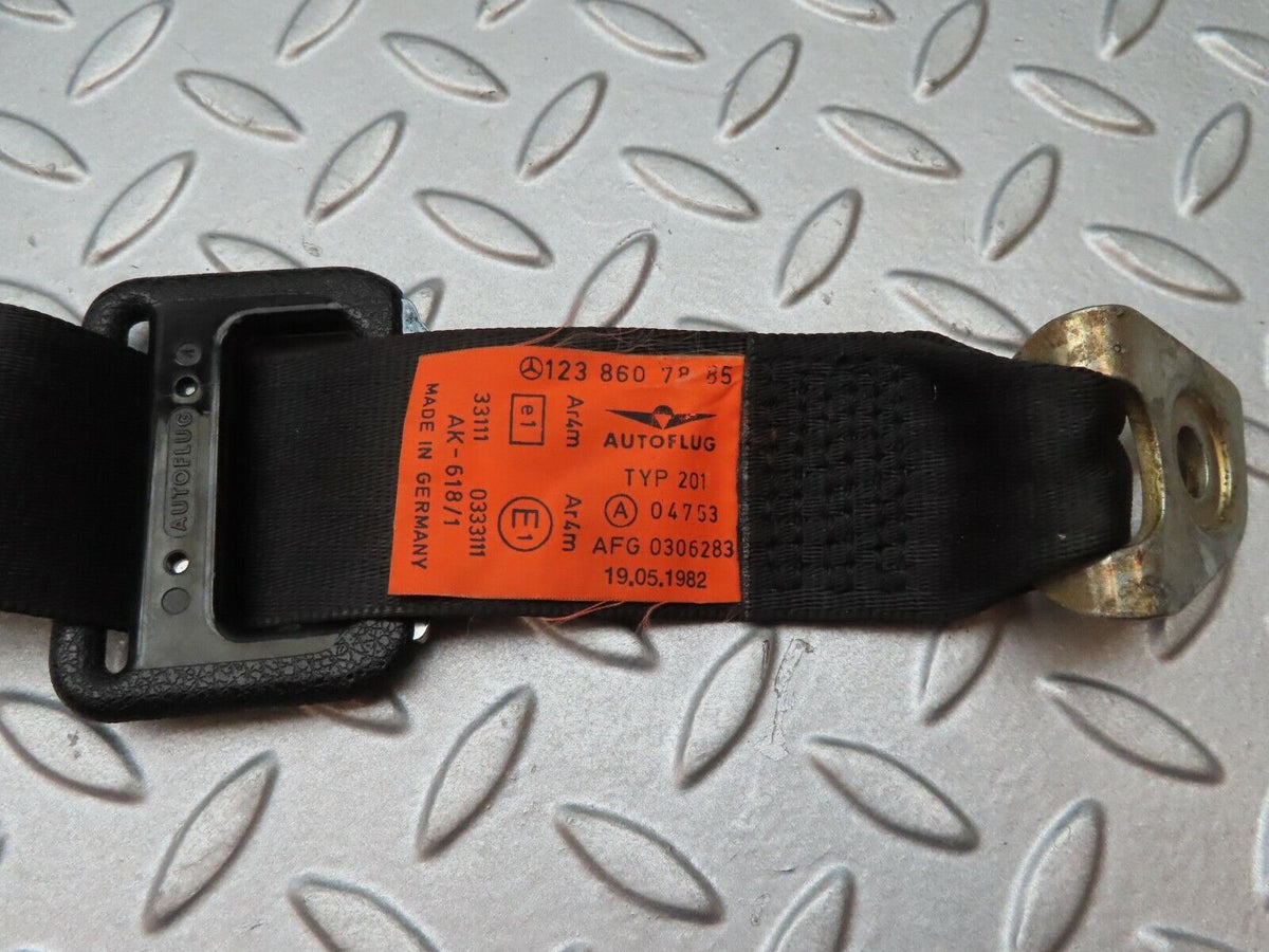 4405 Mercedes-Benz W123 230E Rear Left Seat Belt A1238607885