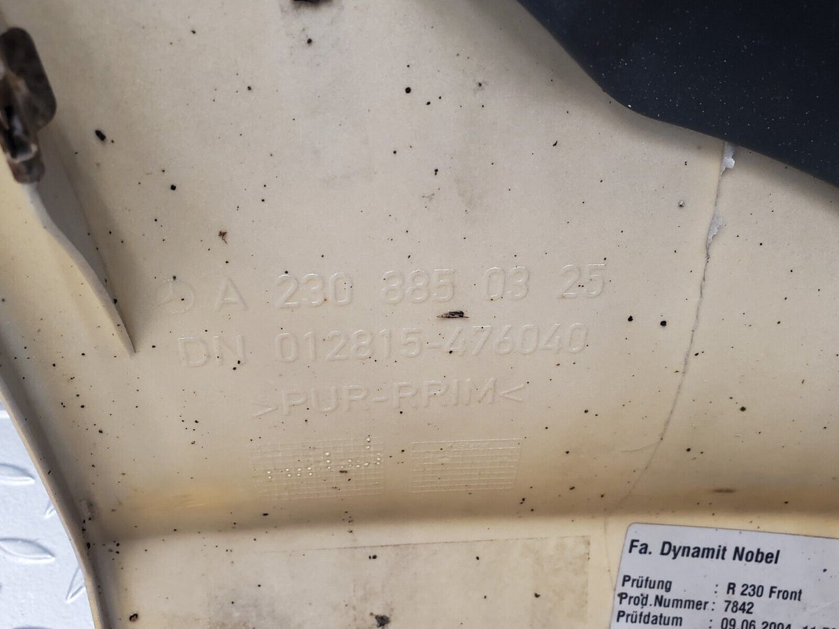 47766 Mercedes-Benz R230 350SL Coupe Front Bumper A2308850325