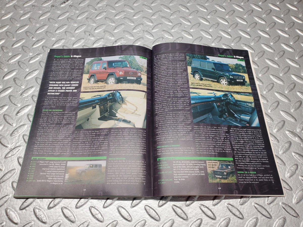 48848 Mercedes-Benz G-Wagen Gold Portfolio ISBN 1-855-20699-4