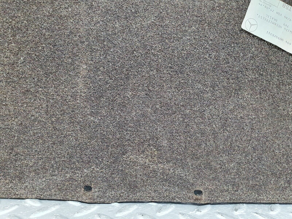 41048 Mercedes-Benz W126 300SE Boot Rear Carpet Cover Brown