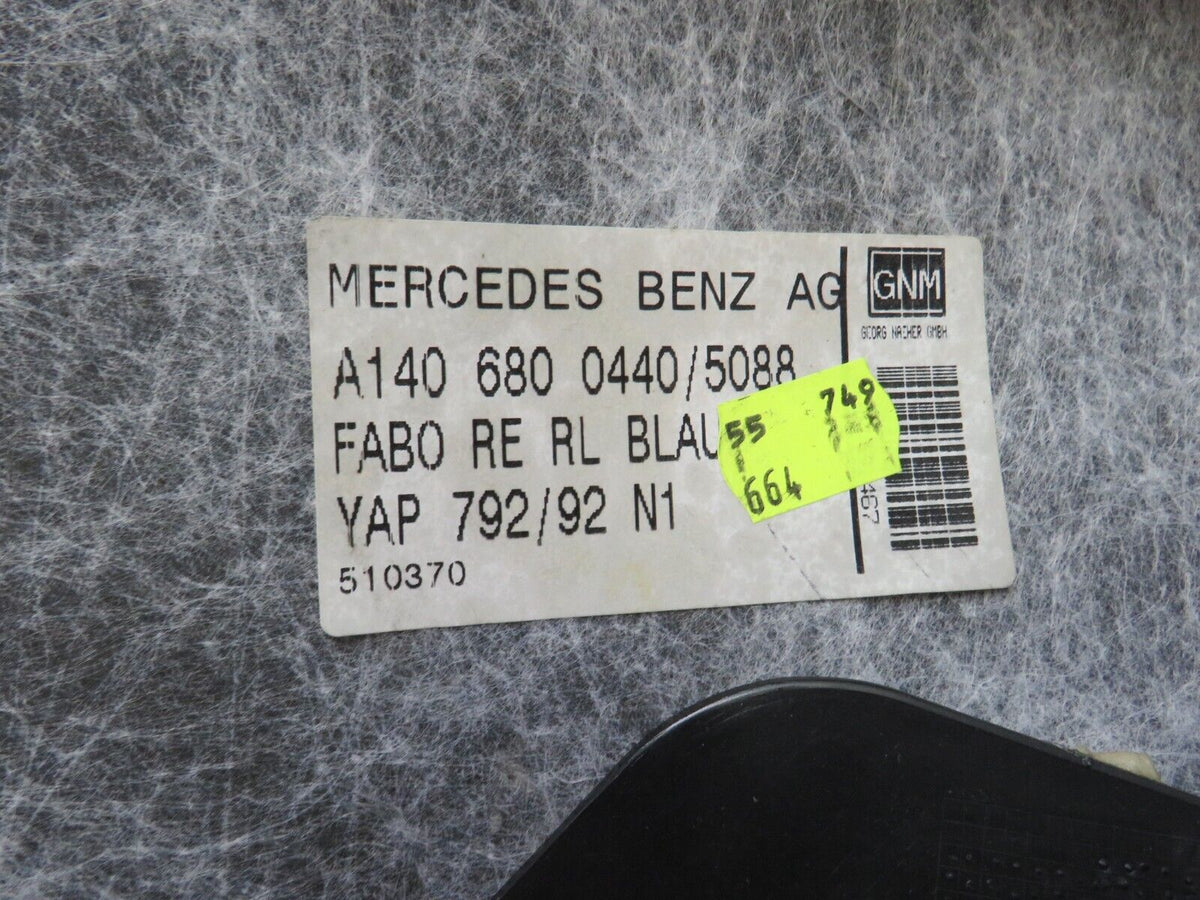 47349 Mercedes-Benz W140 S320 Front Right Floor Carpet A1406800440