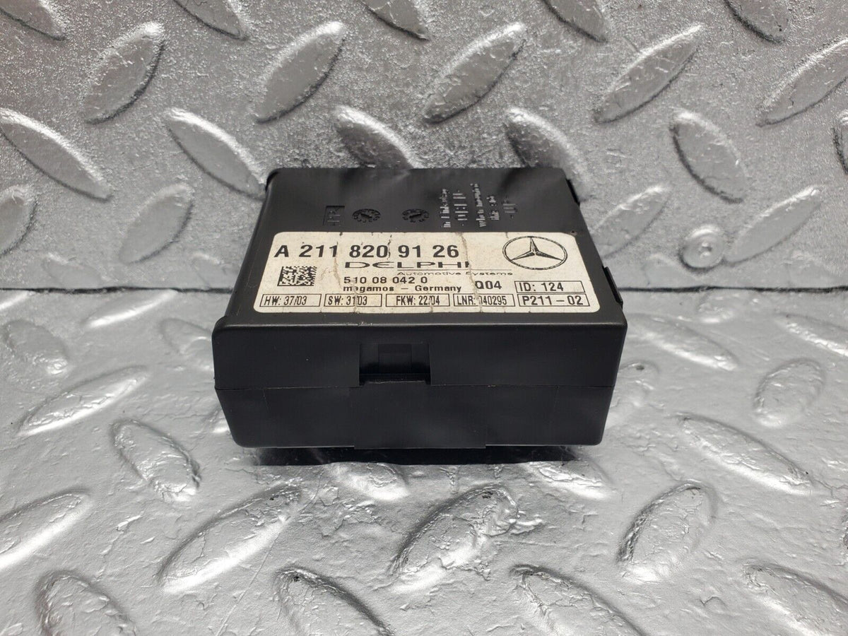 47855 Mercedes-Benz R230 350SL Coupe Alarm Control Module Unit A2118209126