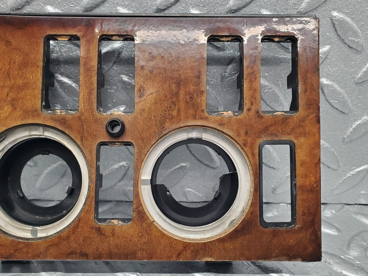 47485 Mercedes-Benz C126 500SEC Coupe Heater Control Panel Wood Trim A1266830375