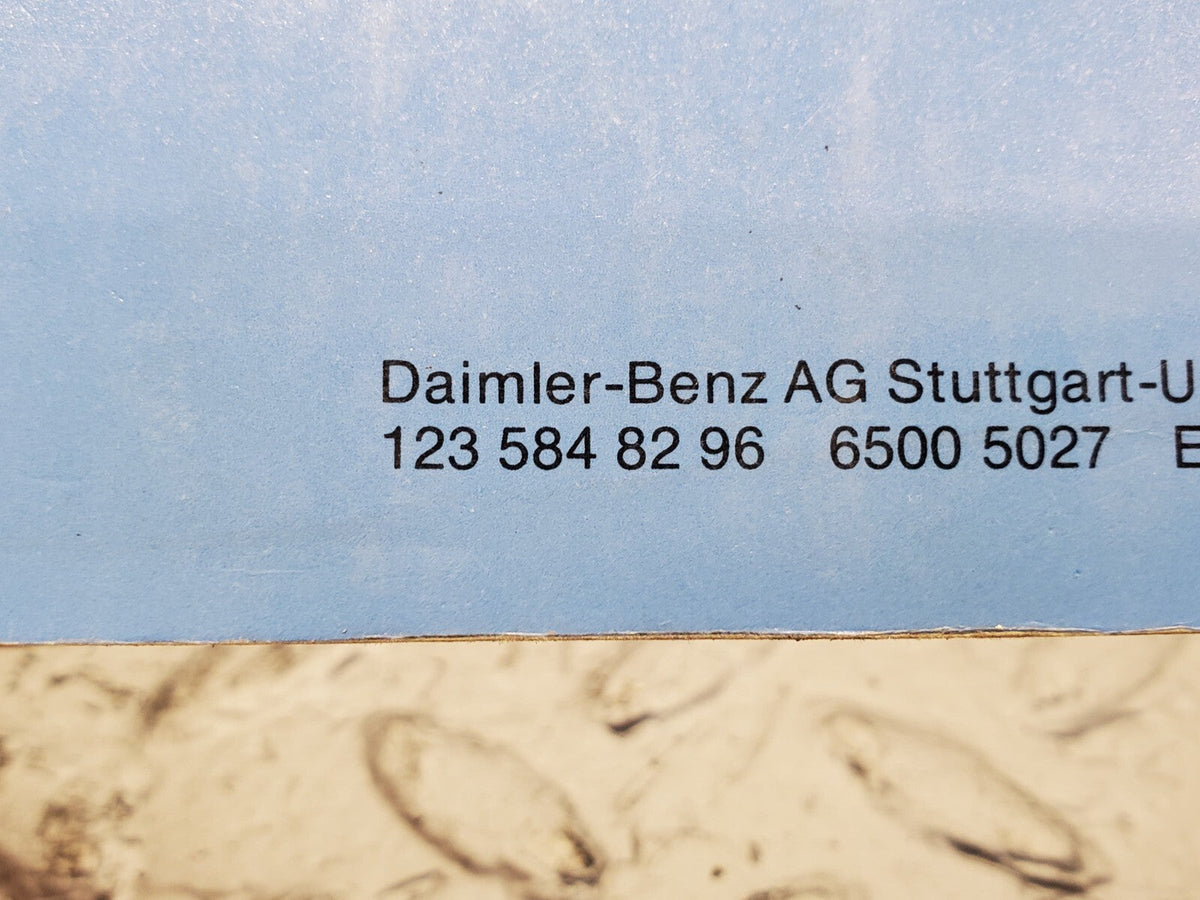 48838 Mercedes-Benz Owner's Manual A1235848296
