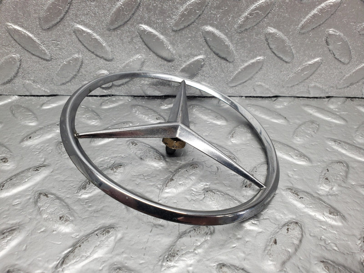 48712 Mercedes-Benz W123 Trunk Boot Lid Emblem A1267580058