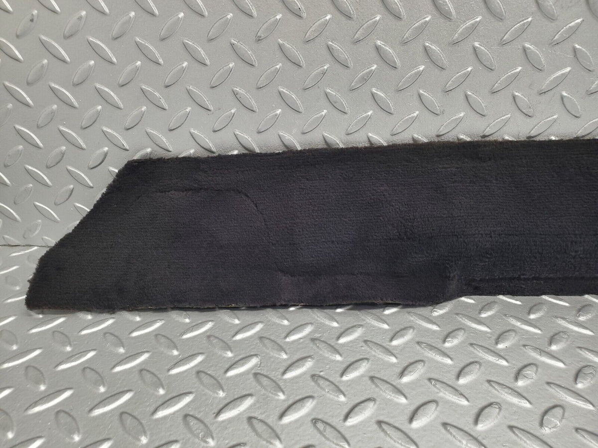 46418 Mercedes-Benz C123 280CE Coupe Door Sill Floor Carpet Left Side Black