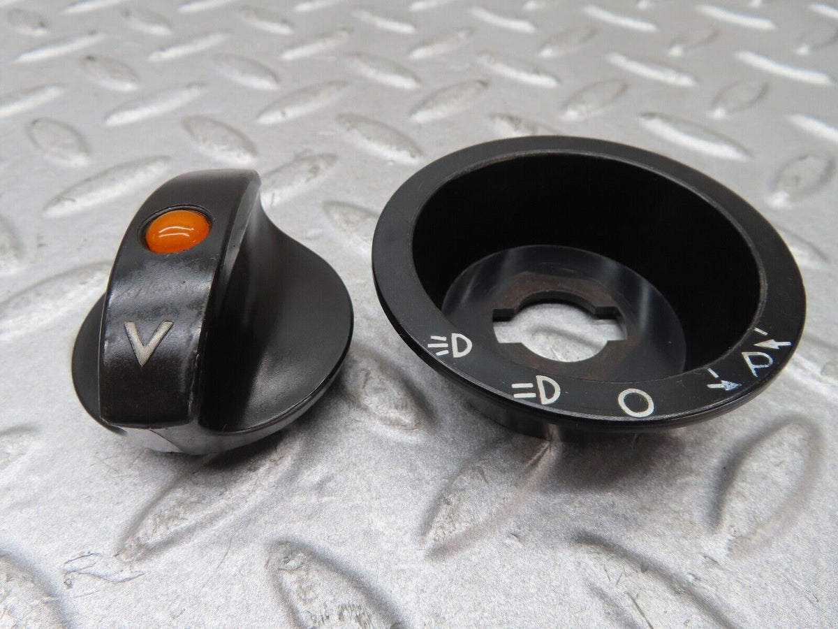 17609 Mercedes-Benz W116 450SEL Headlight Switch Black Collar And Knob