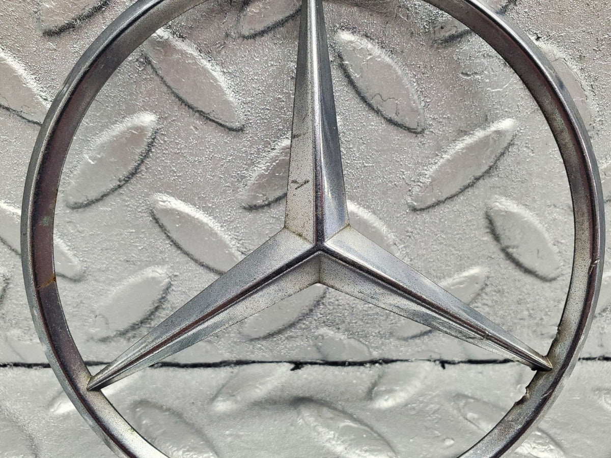 49636 Mercedes-Benz W123 W126 Trunk Boot Lid Emblem A1267580058
