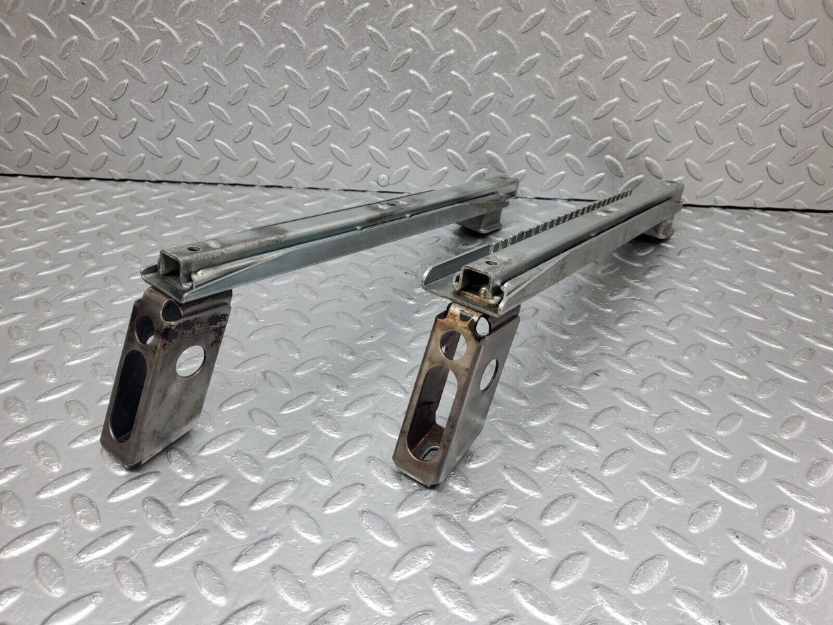 44531 Mercedes-Benz W123 280E Front Left Seat Rail Pair