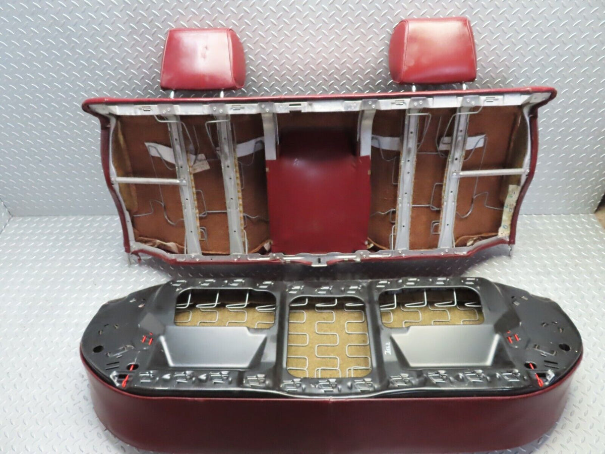 42909 Mercedes-Benz W126 300SE Rear Seat Red Leather A1269201716