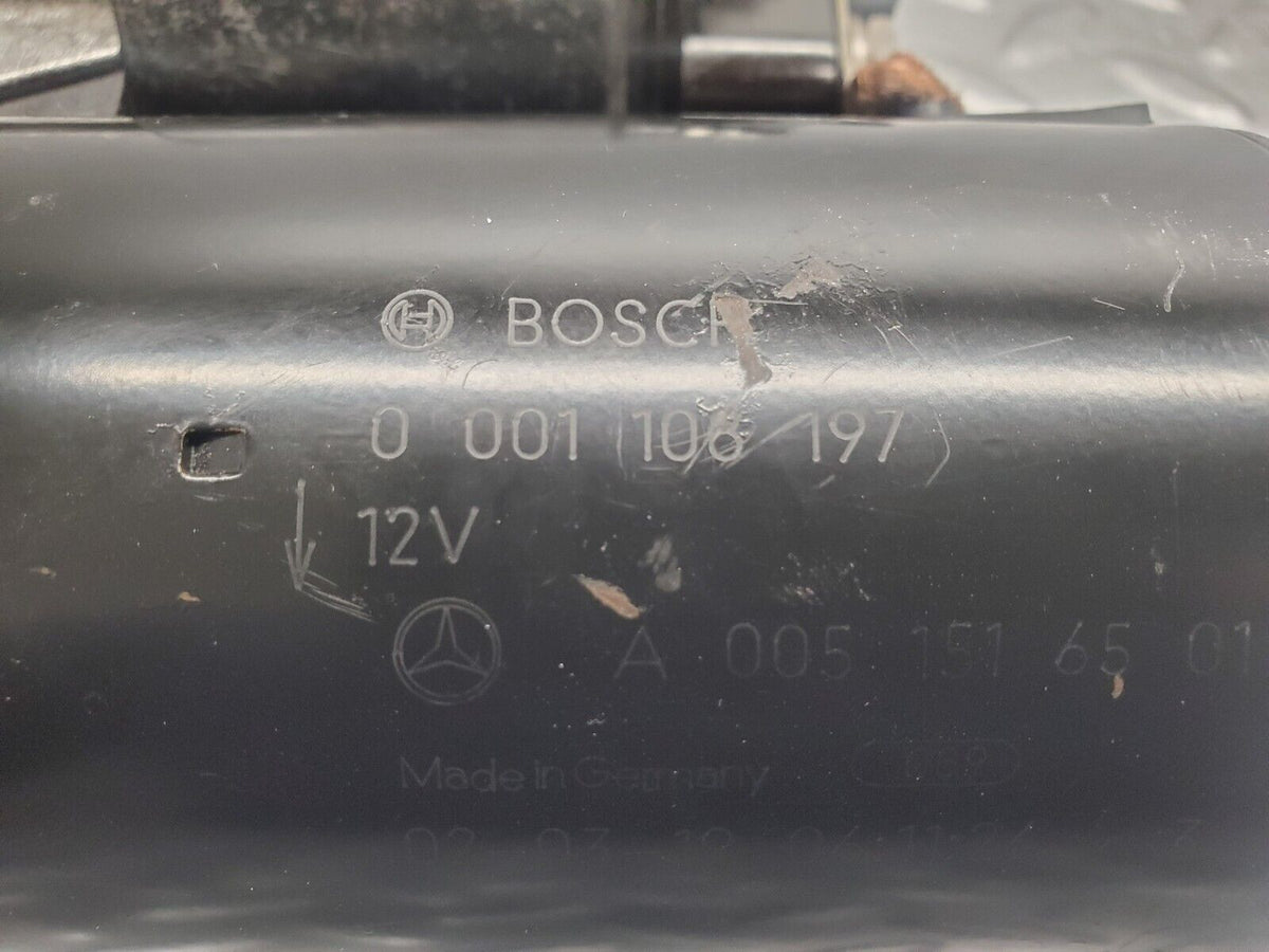 47183 Mercedes-Benz R129 320SL Coupe Starter Motor A0001108197