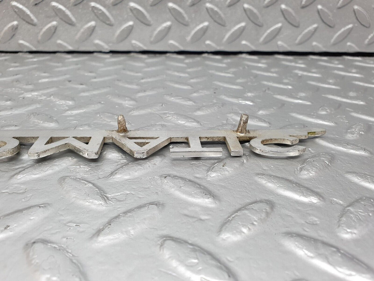 43183 Mercedes-Benz W108 280SE Trunk Badge Emblem Automatic