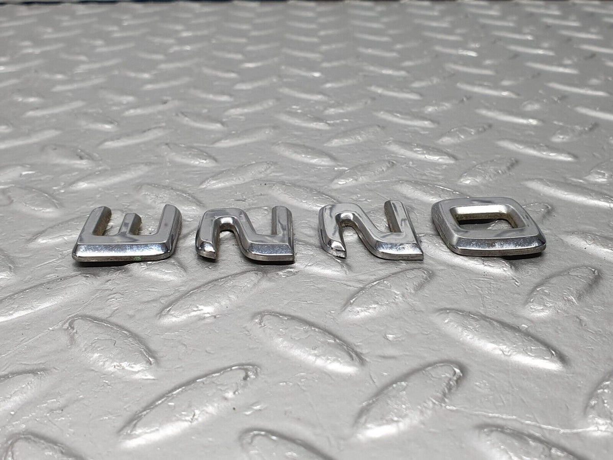 41302 Mercedes-Benz S124 E220 Wagon Trunk Badge Emblem