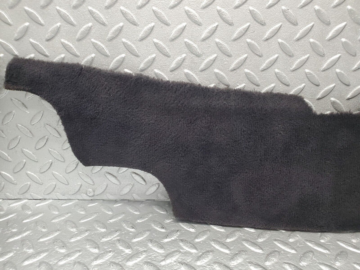 46419 Mercedes-Benz C123 280CE Coupe Rear Floor Cross Member Mat Carpet Black
