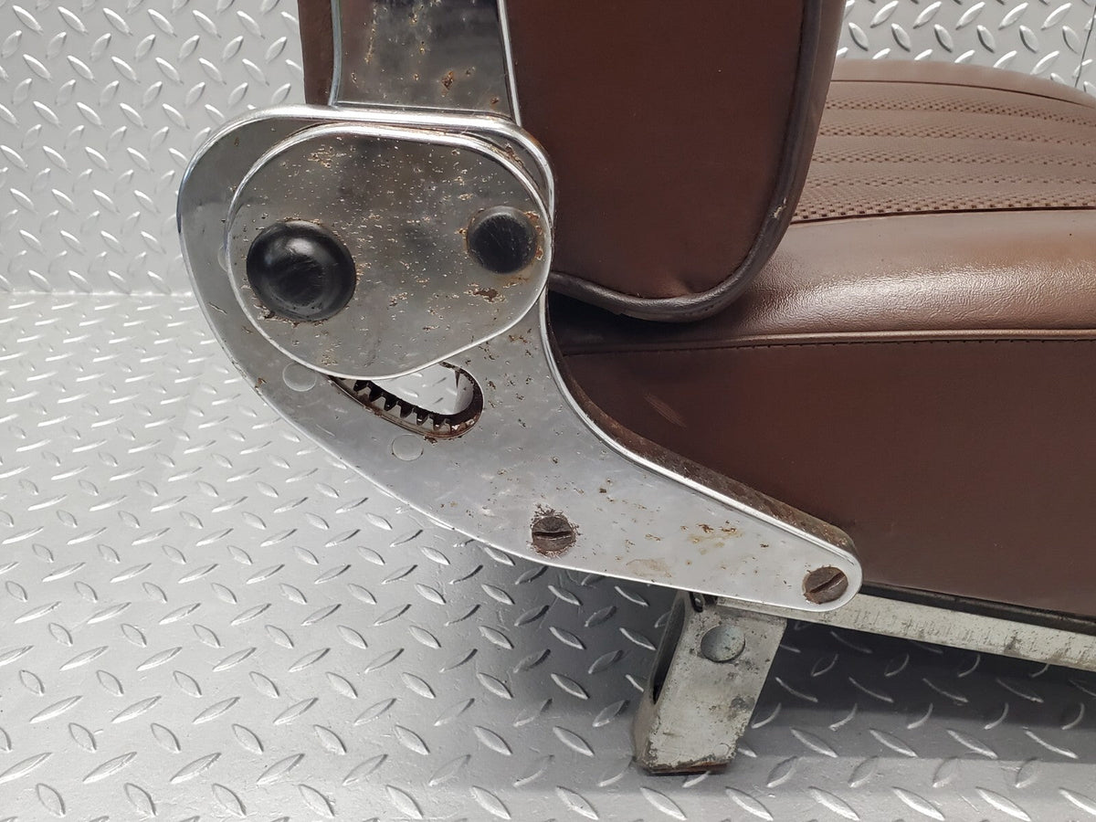 48562 Mercedes-Benz W108 Front Left Passenger Seat Brown