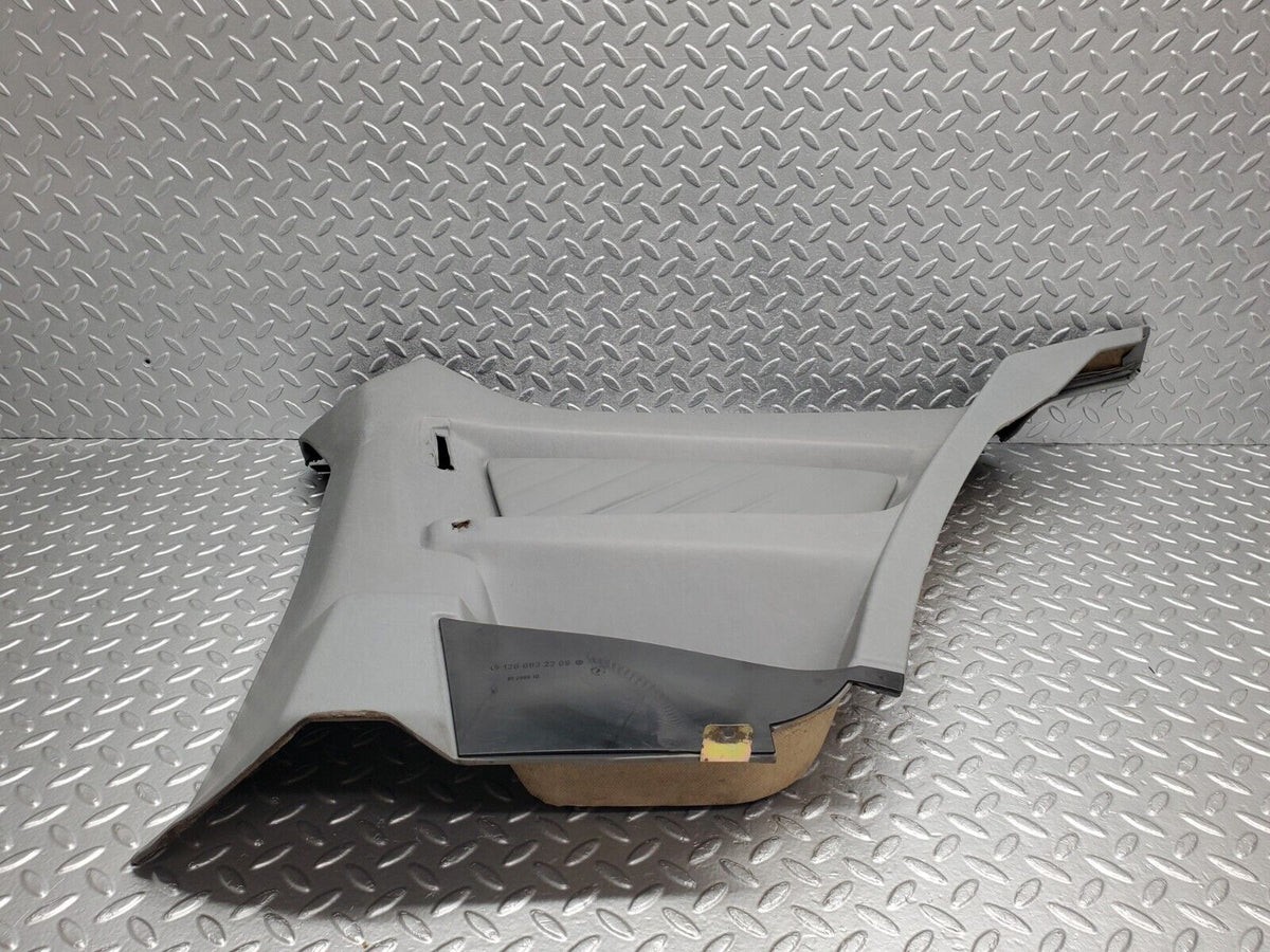 47599 Mercedes-Benz C126 500SEC Coupe Rear Right Card Panel Grey A1266921089 A1266922289